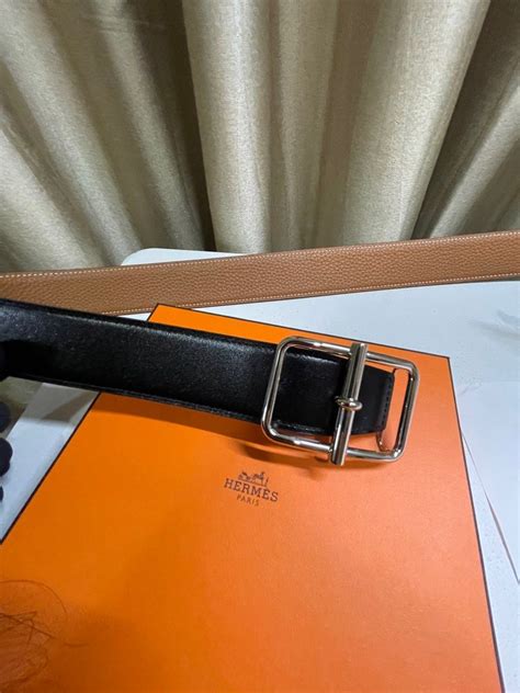 fake vs real hermes belt|authentic hermes men's belt.